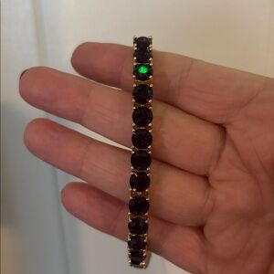 Amethyst Mini Impression Bracelet